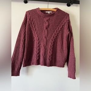 Cropped sweater